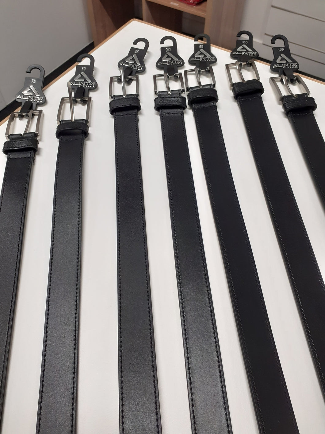 Black Leather Belt