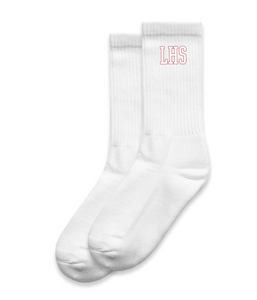 2024 Leavers White Crew Socks